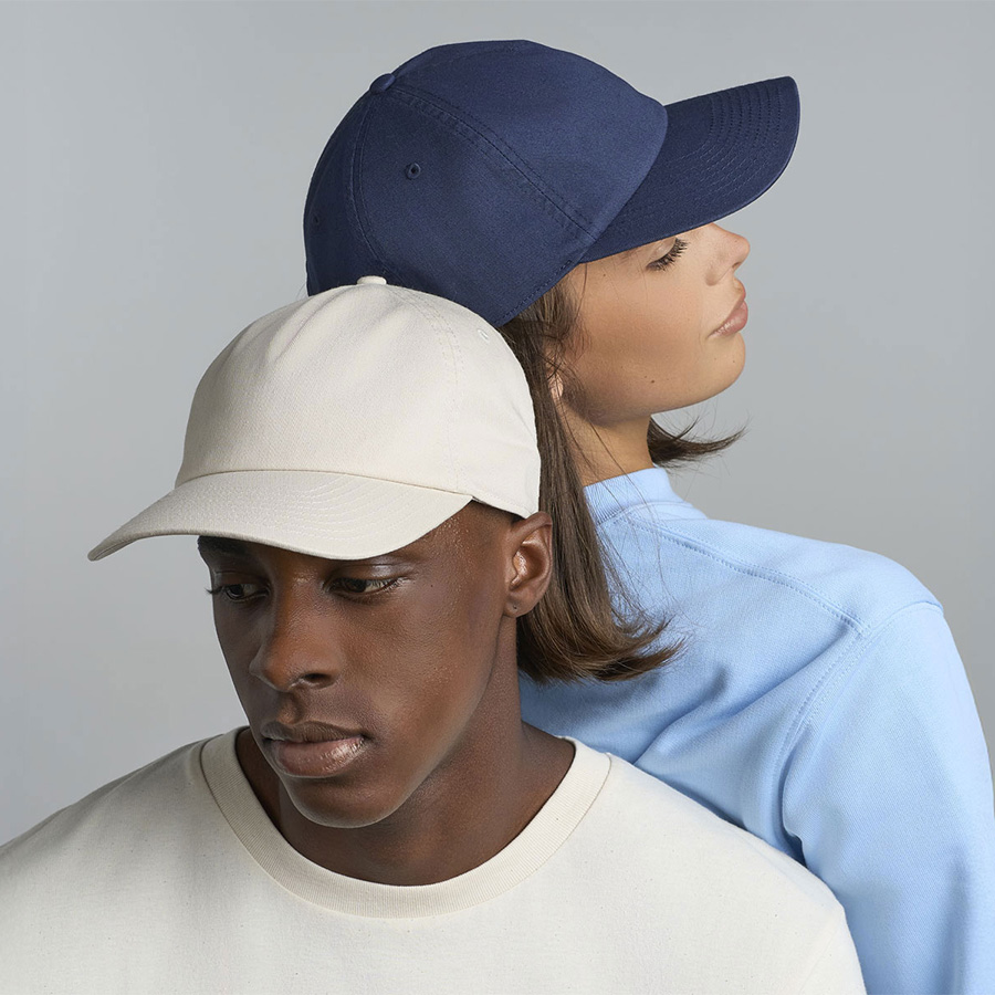 Бейсболка DAD HAT-S, 5 клиньев, металлическая застежка — фото 3