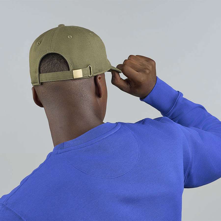 Бейсболка DAD HAT-S, 5 клиньев, металлическая застежка — фото 1