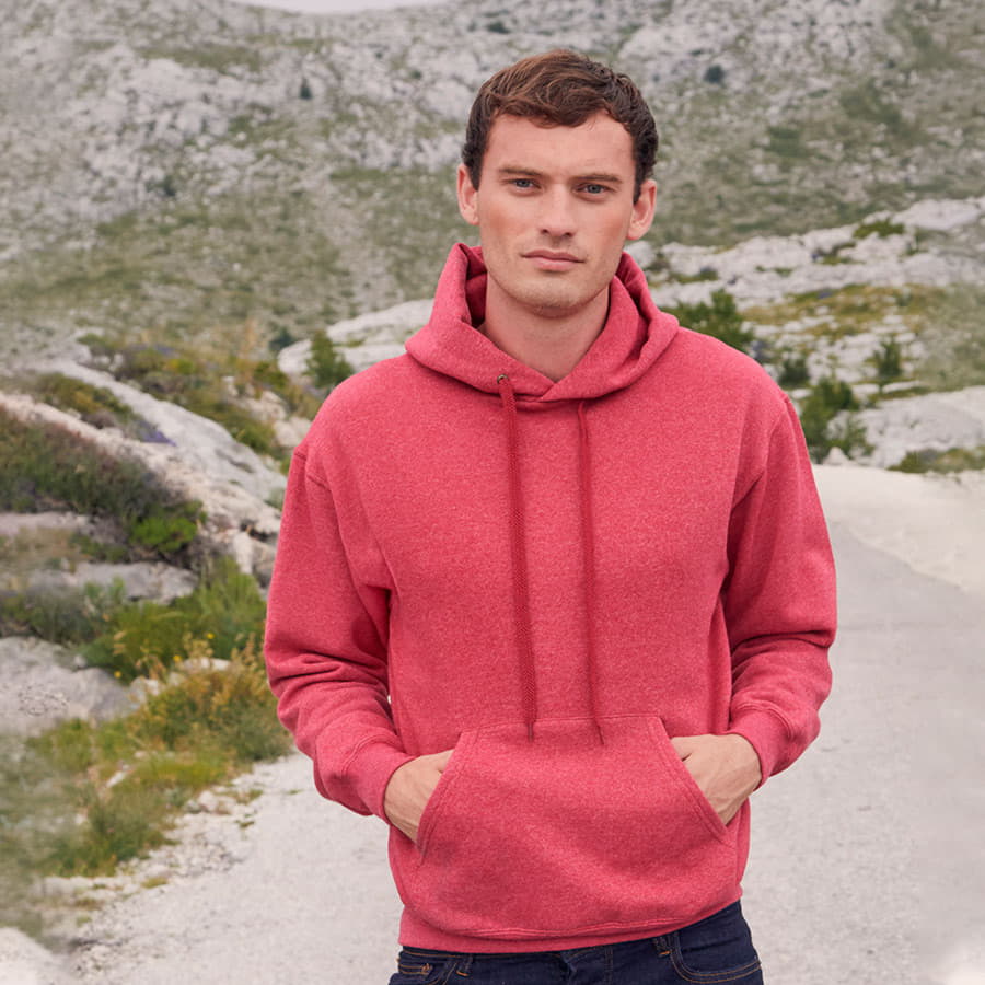 Толстовка с начесом CLASSIC HOODED SWEAT 280 — фото 6