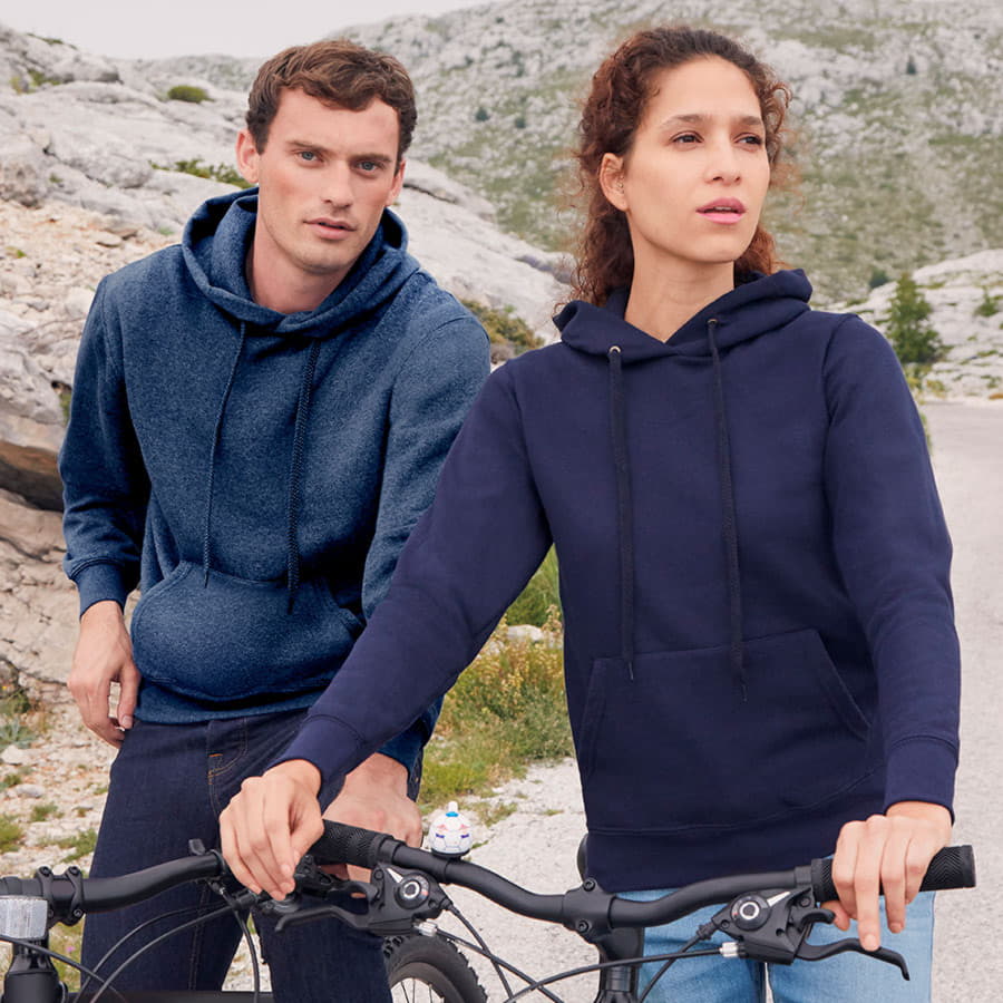 Толстовка с начесом CLASSIC HOODED SWEAT 280 — фото 2