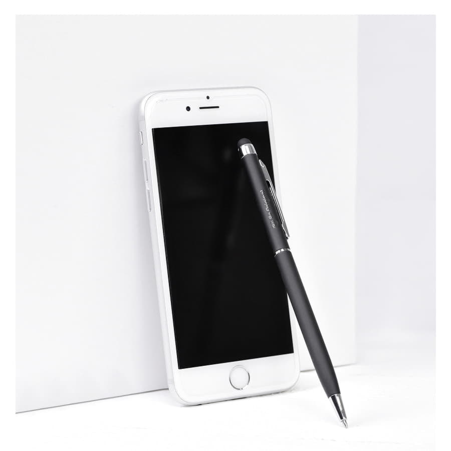 Ручка шариковая со стилусом TOUCHWRITER SOFT, покрытие soft touch — фото 4
