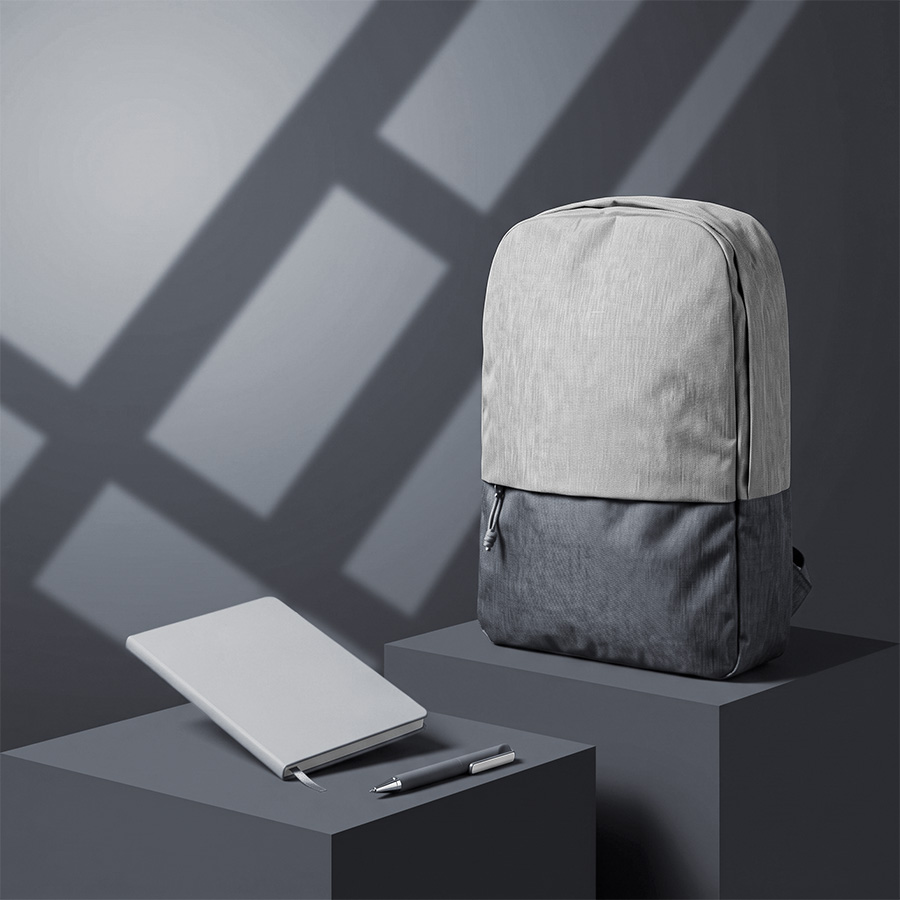 Подарочный набор READYPACK: рюкзак,  ручка, блокнот, красный — фото 6