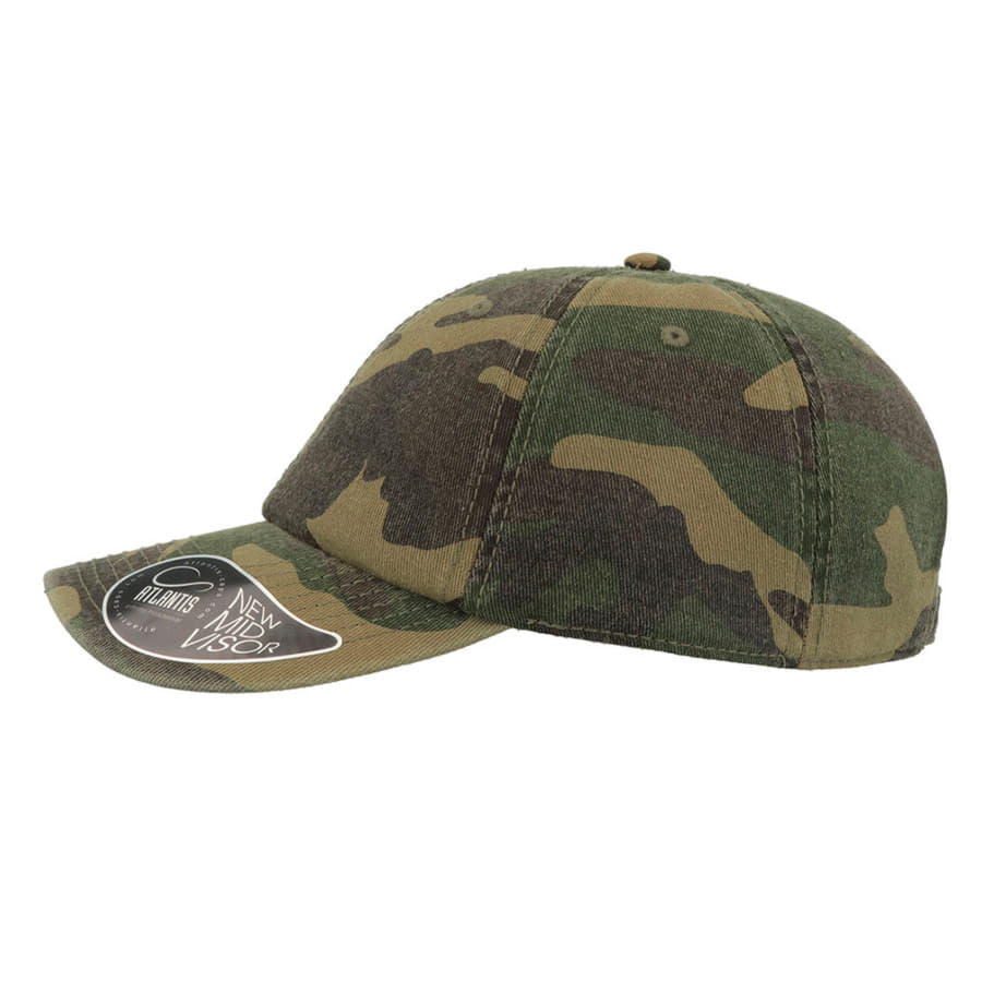 Бейсболка DAD HAT, 6 клиньев, металлическая застежка — фото 6