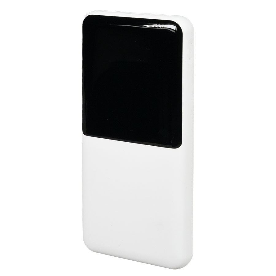Набор подарочный POINT: ежедневник, ручка и power bank в коробке  с ложементом — фото 1