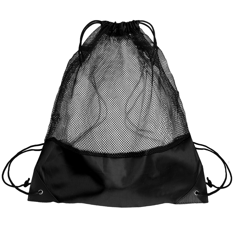 Рюкзак мешок с укреплёнными уголками Mesh, красный, 35*41 см, полиэстер 210D — фото 10