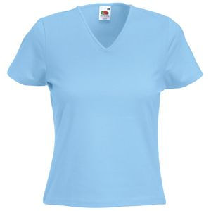 Футболка женская LADY FIT V-NECK T 210 — фото 3