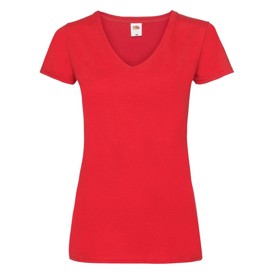 Футболка женская LADY FIT V-NECK T 210 — фото 3