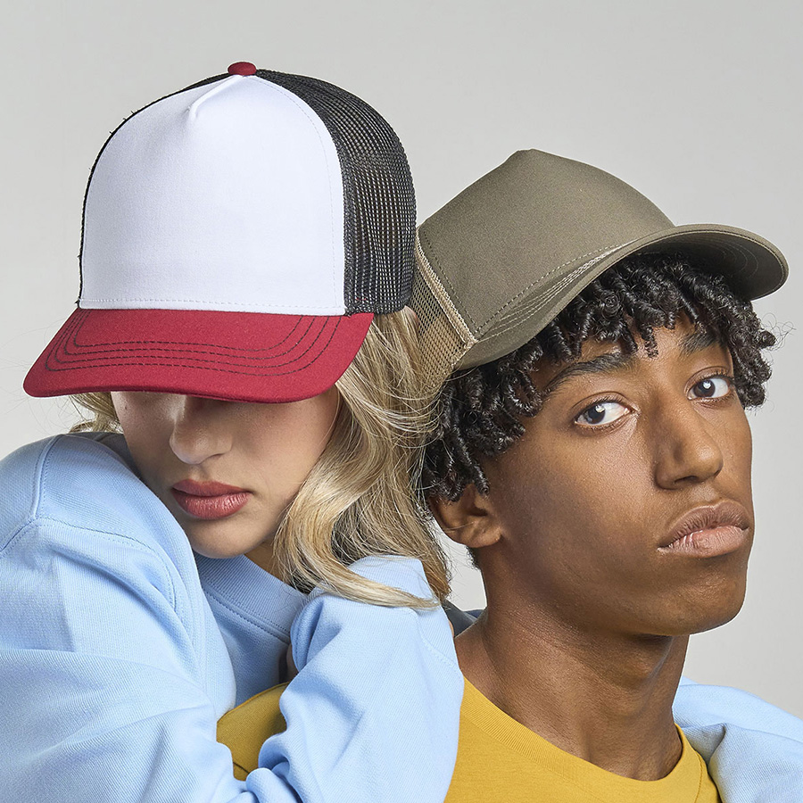 Бейсболка RAPPER CANVAS-S, 5 клиньев, пластиковая застёжка — фото 8