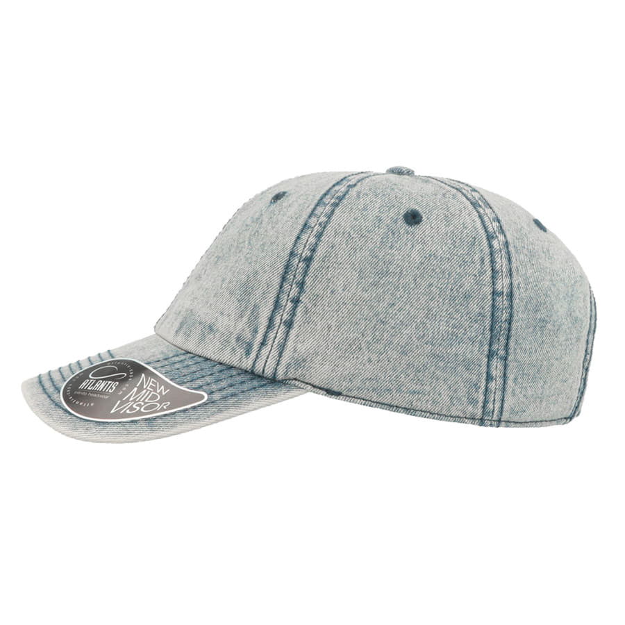 Бейсболка DAD HAT, 6 клиньев, металлическая застежка — фото 12