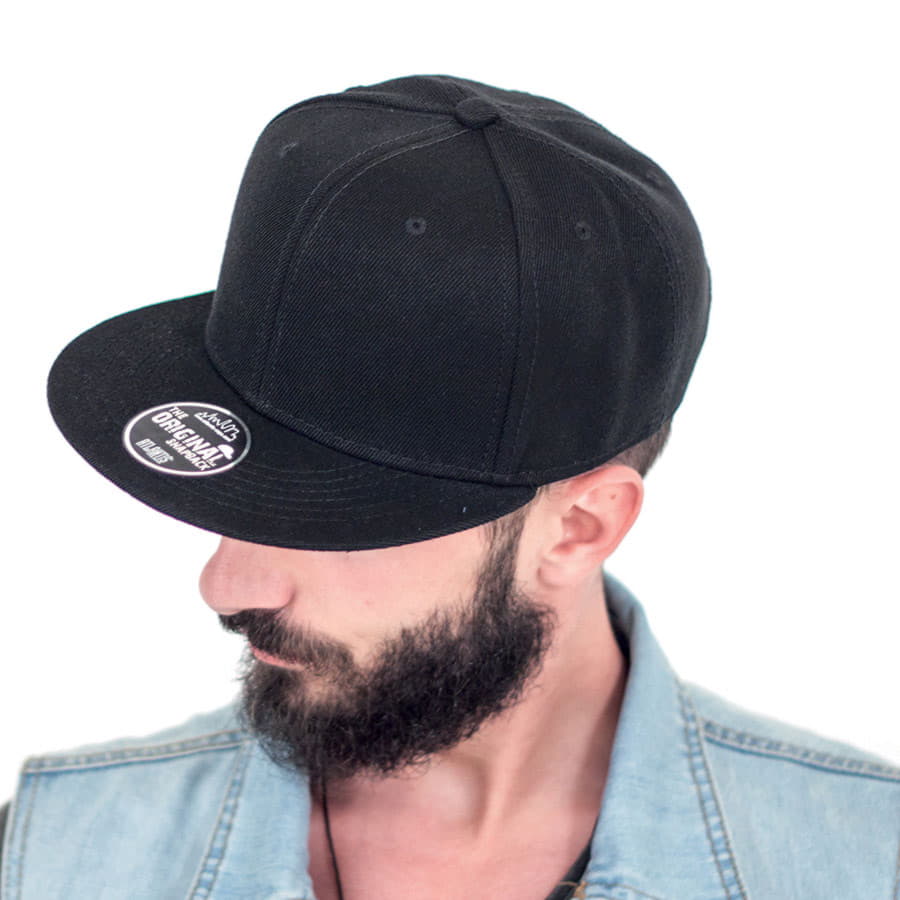 Бейсболка SNAP BACK, 6 клиньев, пластиковая застежка — фото 9