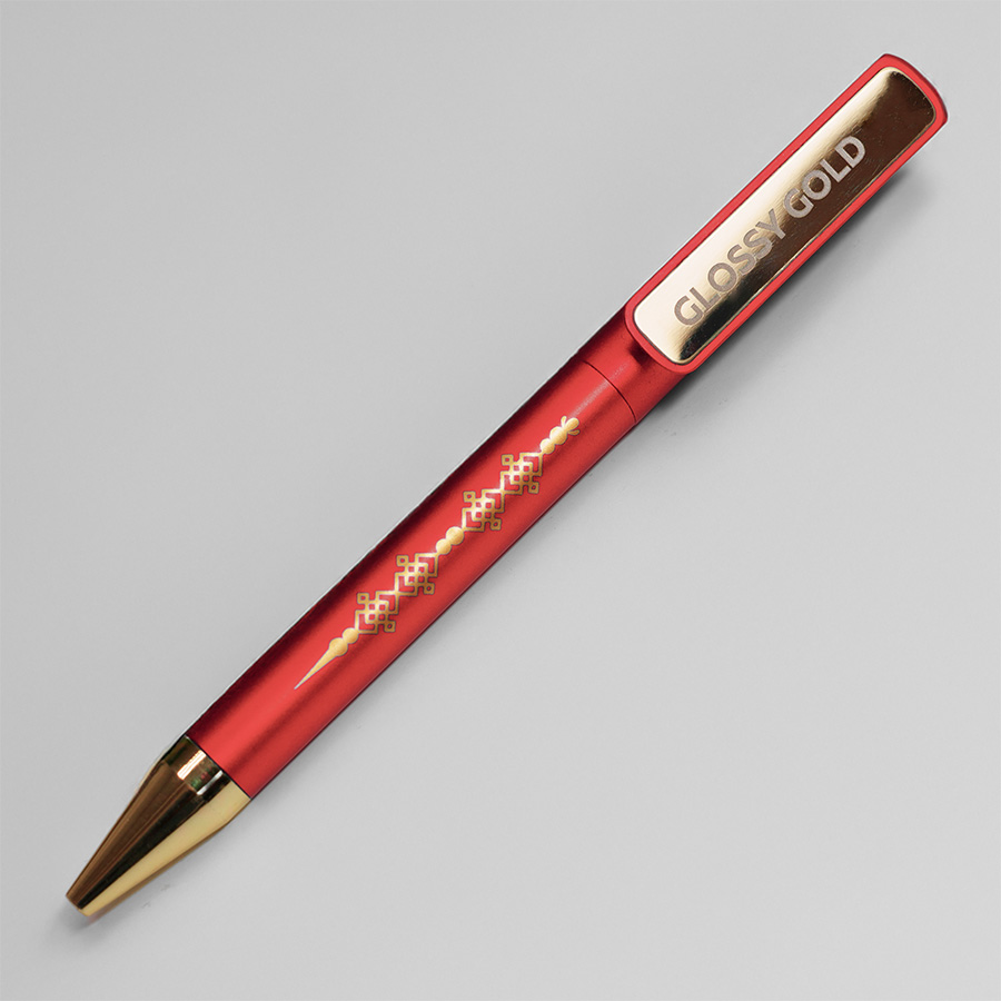 Ручка шариковая GLOSSY GOLD — фото 7