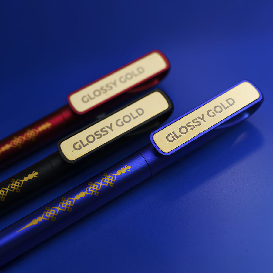 Ручка шариковая GLOSSY GOLD — фото 8