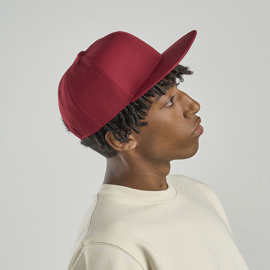 Бейсболка SNAP BACK-S, 6 клиньев, пластиковая застежка — фото 5