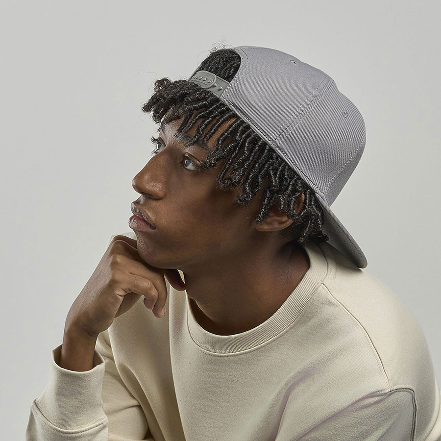 Бейсболка SNAP BACK-S, 6 клиньев, пластиковая застежка — фото 9