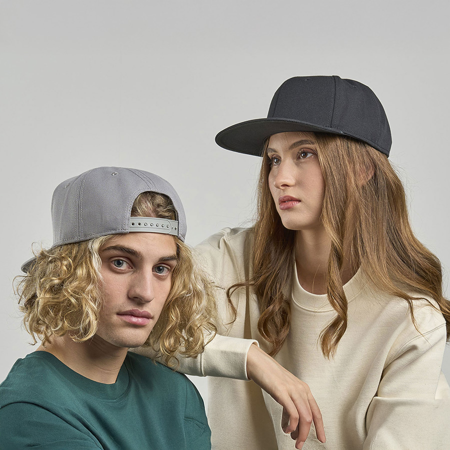 Бейсболка SNAP BACK-S, 6 клиньев, пластиковая застежка — фото 10