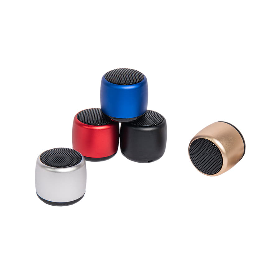 Портативная mini Bluetooth-колонка Sound Burger "Loto" золото — фото 10