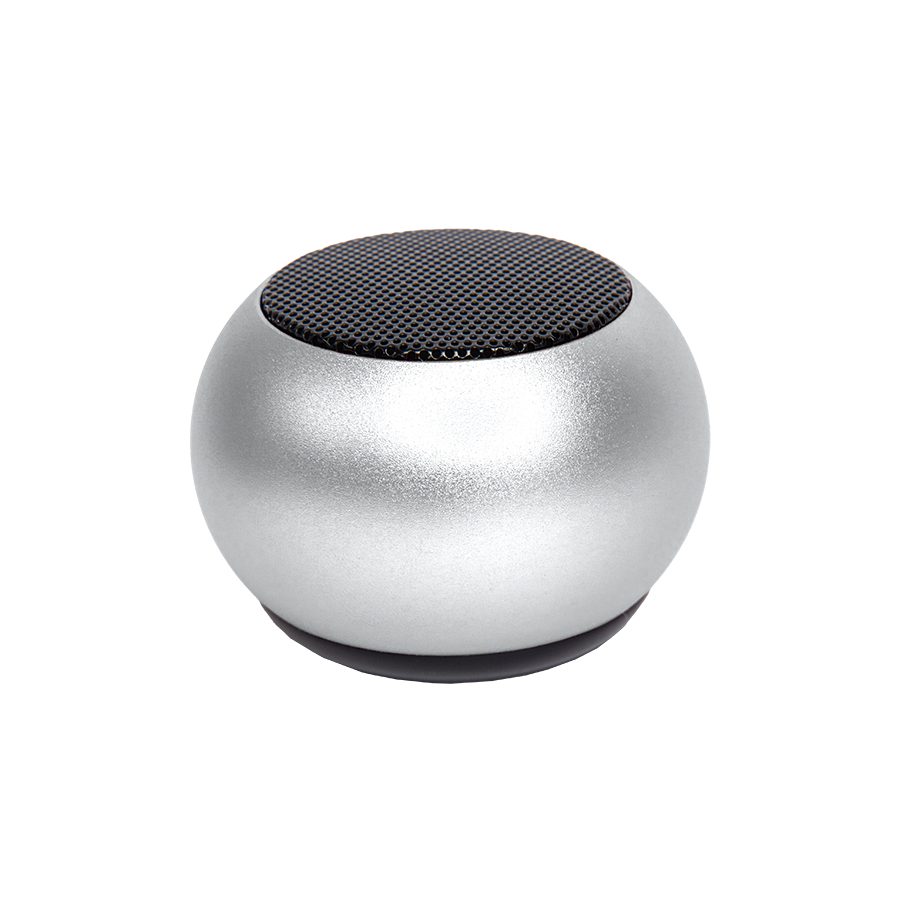 Портативная mini Bluetooth-колонка Sound Burger "Ellipse" серебро — фото 11