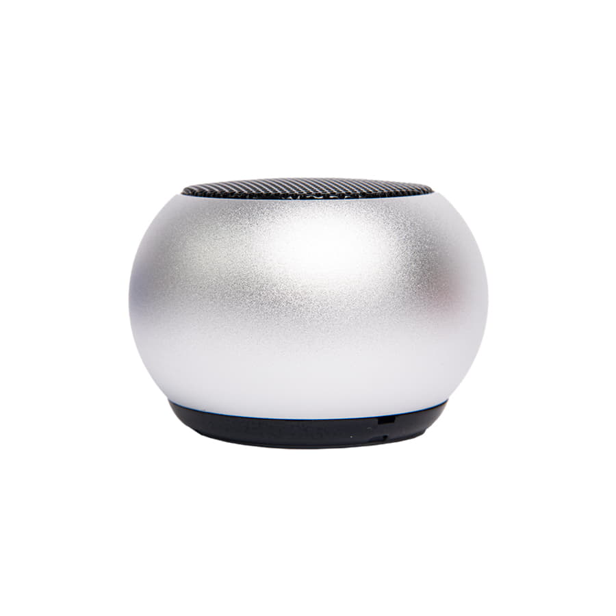 Портативная mini Bluetooth-колонка Sound Burger "Ellipse" серебро — фото 7
