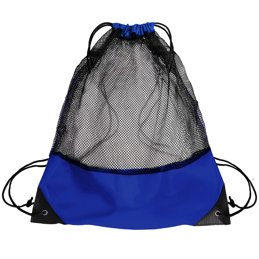 Рюкзак мешок с укреплёнными уголками Mesh, красный, 35*41 см, полиэстер 210D — фото 4
