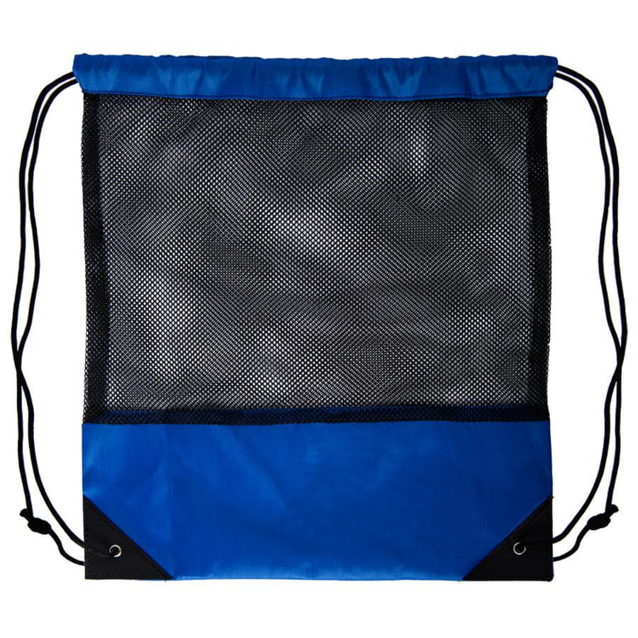 Рюкзак мешок с укреплёнными уголками Mesh, красный, 35*41 см, полиэстер 210D — фото 5