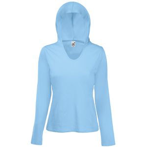 Футболка женская LADY FIT LIGHTWEIGHT HOODED T 135 — фото 5