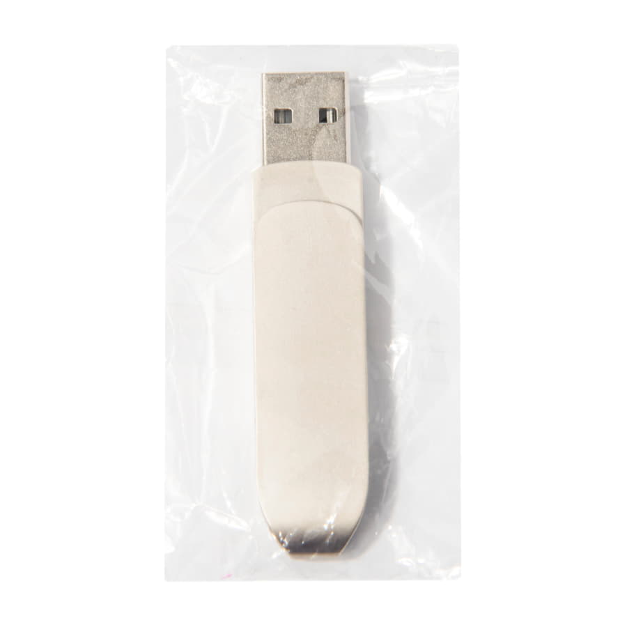 USB flash-карта CIRCLE OTG Type-C (32Гб), серебристая, 6,5х1,5х0,82 см, металл — фото 3
