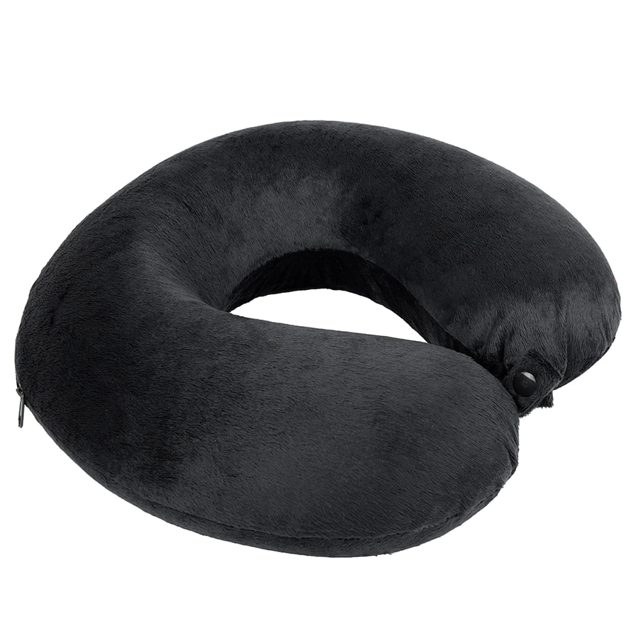 Подушка дорожная  "SOFT"; memory foam, микрофибра,серый — фото 10