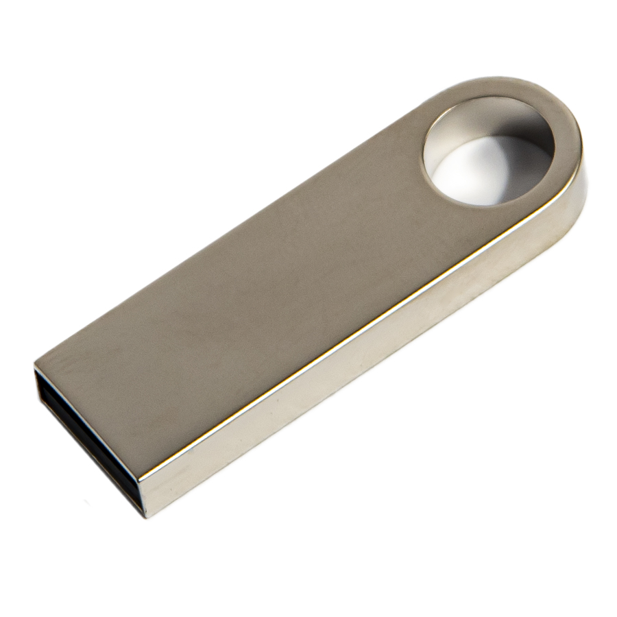 USB flash-карта SMART (16Гб), серебристая, 3,9х1,2х0,4 см, металл — фото 2