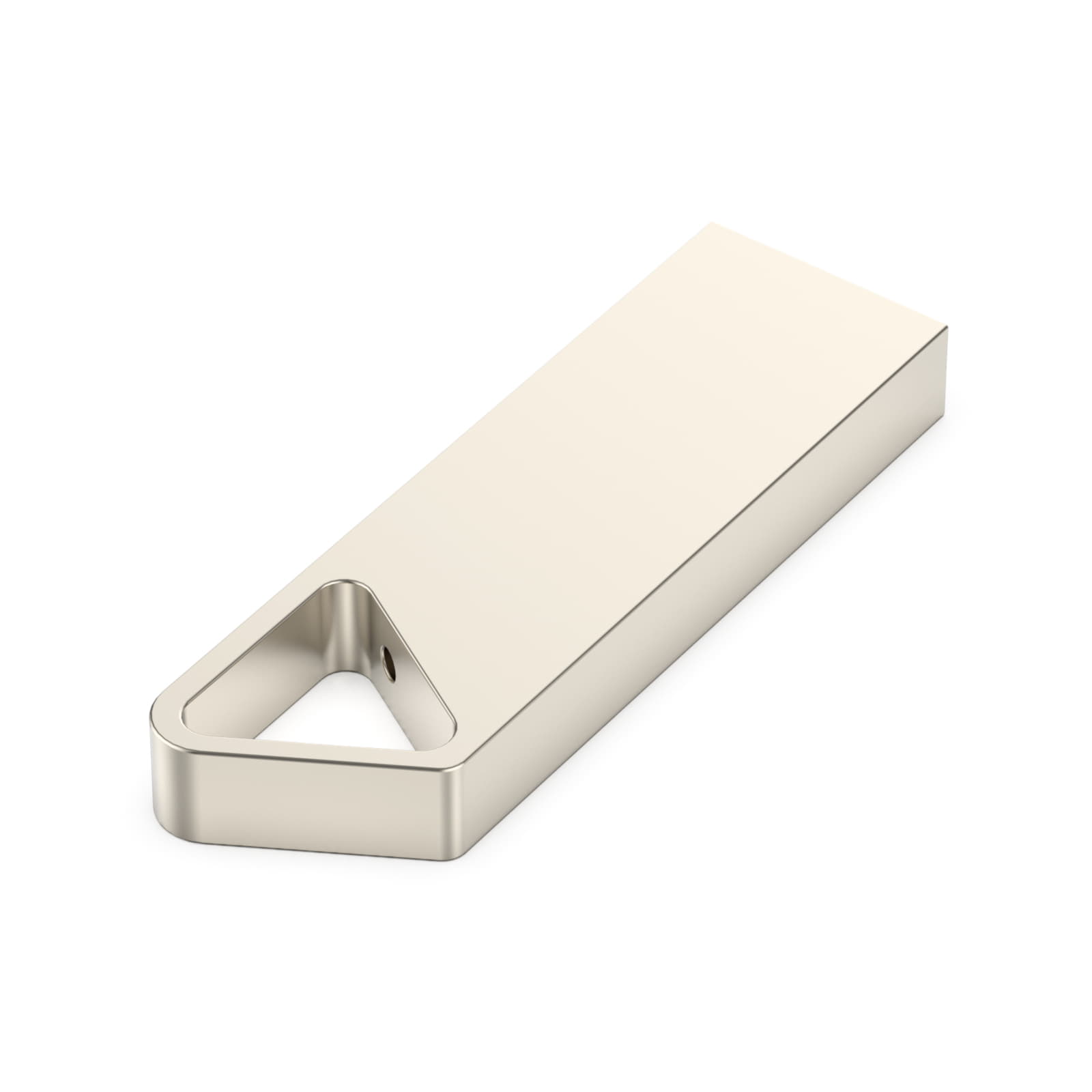 USB flash-карта SPLIT (32Гб), серебристая, 3,6х1,2х0,5 см, металл — фото 5