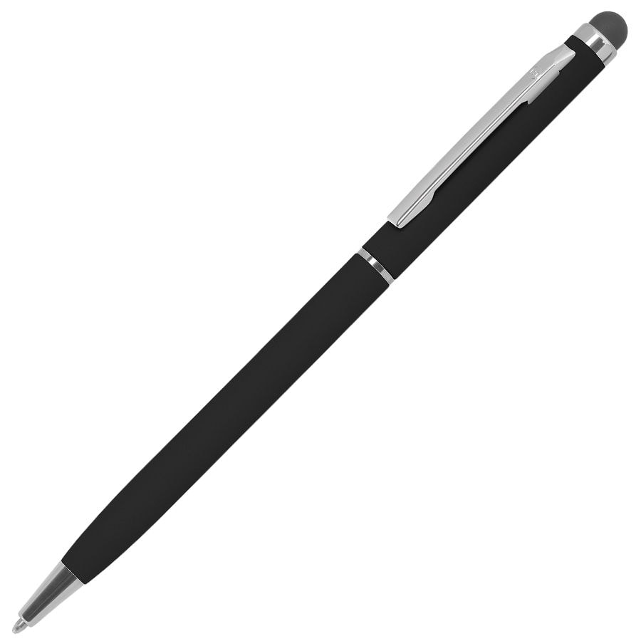 Ручка шариковая со стилусом TOUCHWRITER SOFT, покрытие soft touch — фото 1