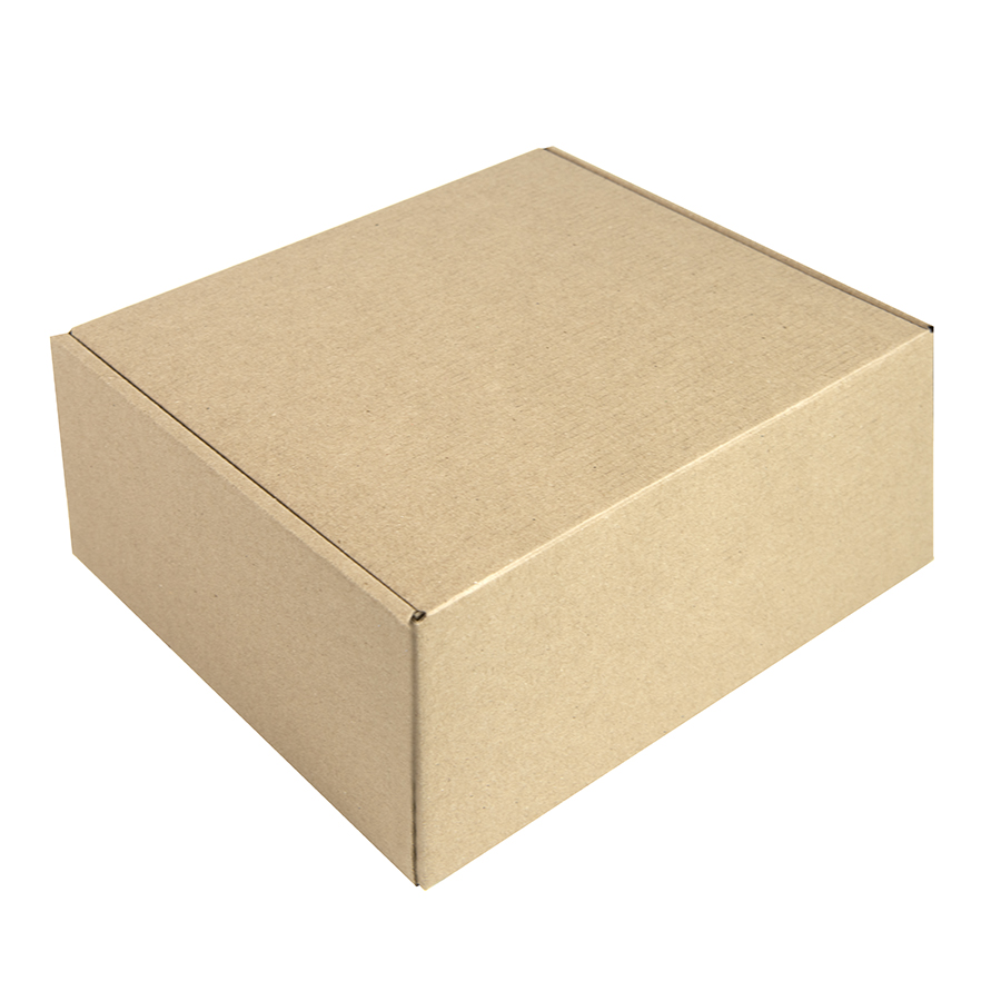 Коробка подарочная Big BOX, размер: 24 x 21 x 11 см  картон МГК бур., самосборная — фото 4