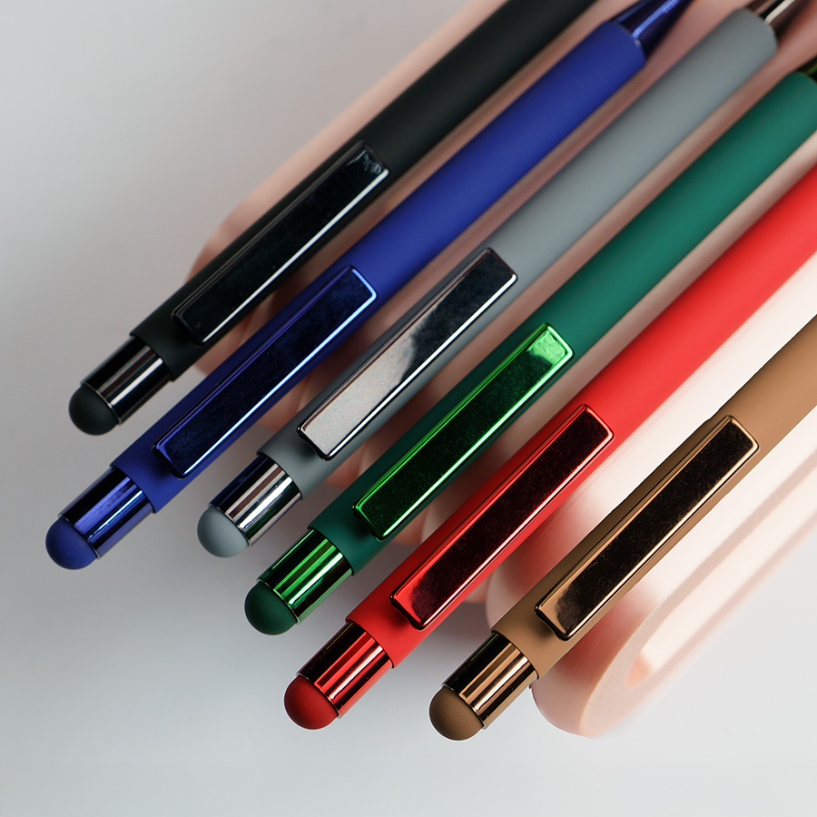 Ручка шариковая FACTOR COLOR со стилусом — фото 6
