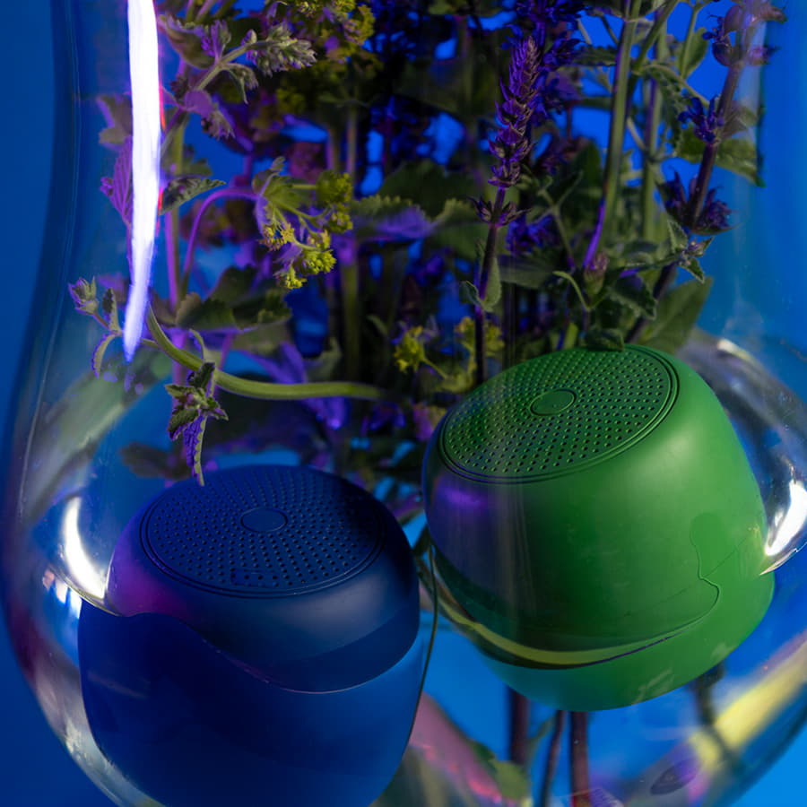 Портативная mini Bluetooth-колонка Sound Burger "Aquasound" серый — фото 11