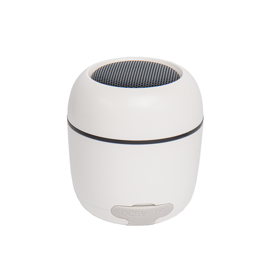 Портативная mini Bluetooth-колонка Sound Burger "Bang" белая — фото 7
