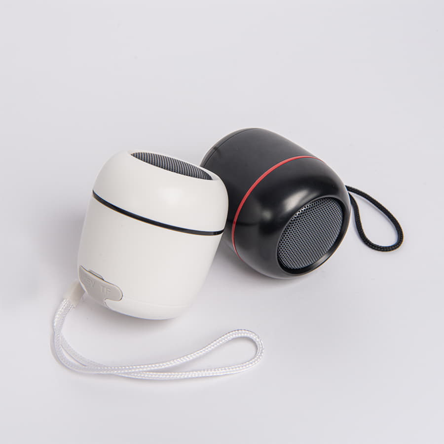 Портативная mini Bluetooth-колонка Sound Burger "Bang" белая — фото 8