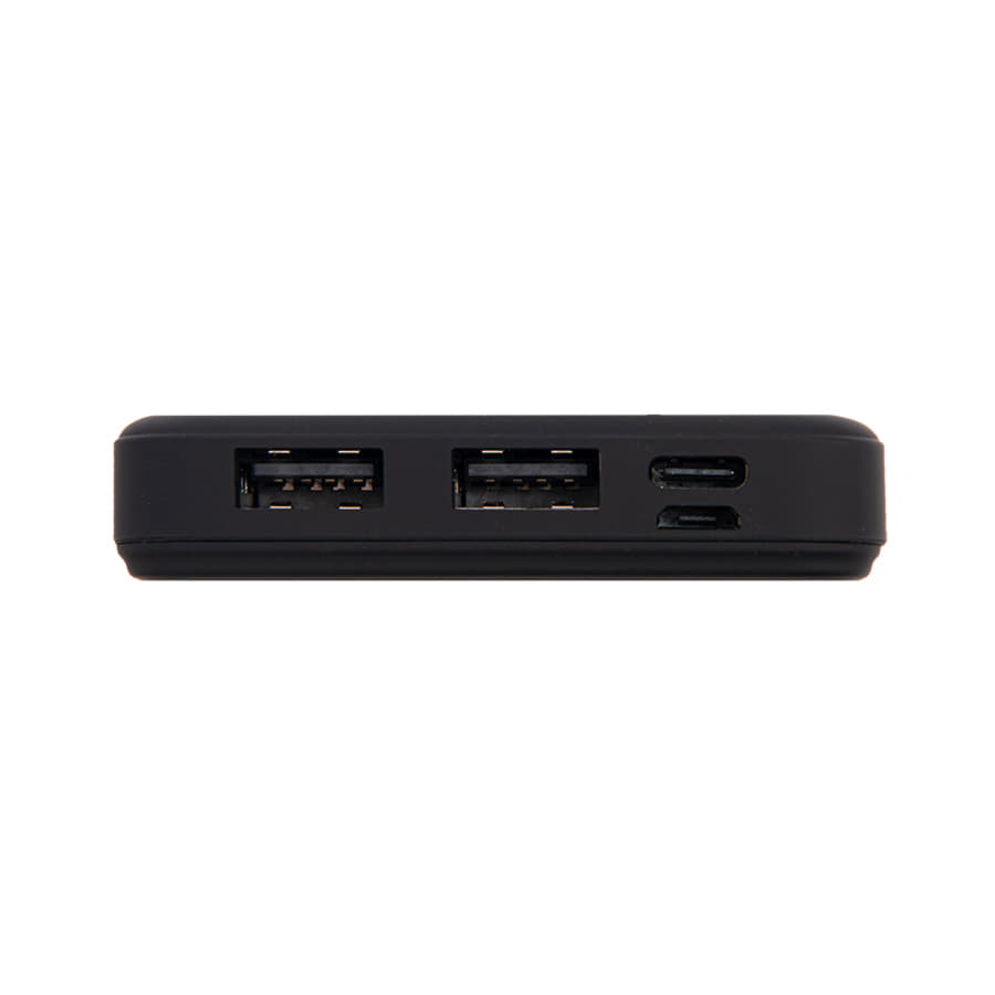 Универсальный аккумулятор Flash 10 (10000 мАч) с подсветкой и soft touch,синий,13,7х6,87х1,55 мм — фото 6