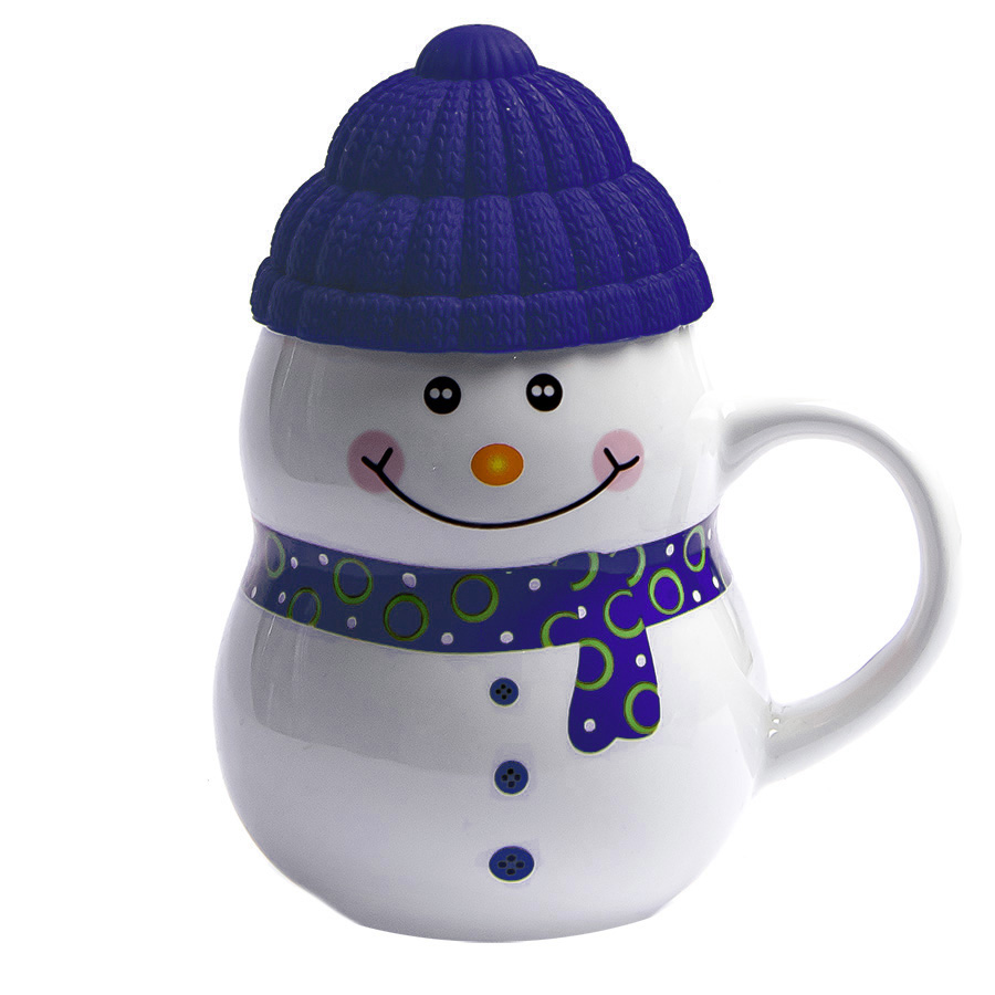 Кружка SNOWMAN с крышкой — фото 9