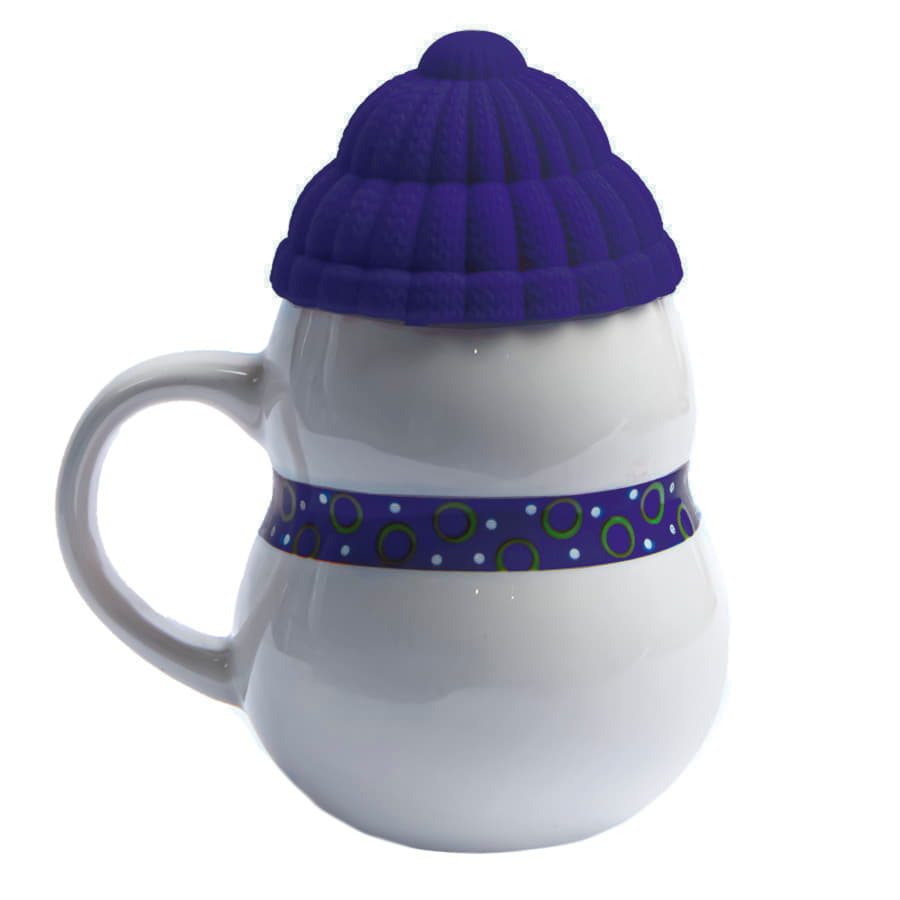 Кружка SNOWMAN с крышкой — фото 8