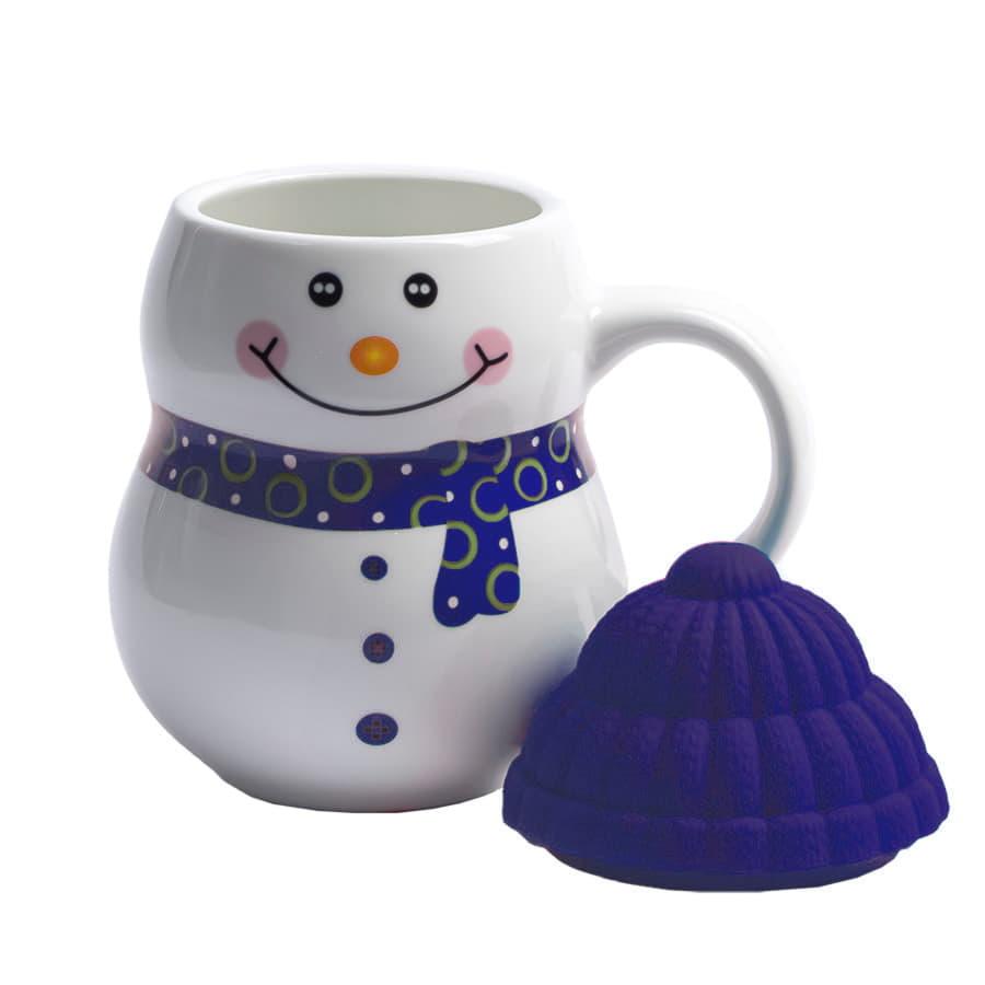 Кружка SNOWMAN с крышкой — фото 7