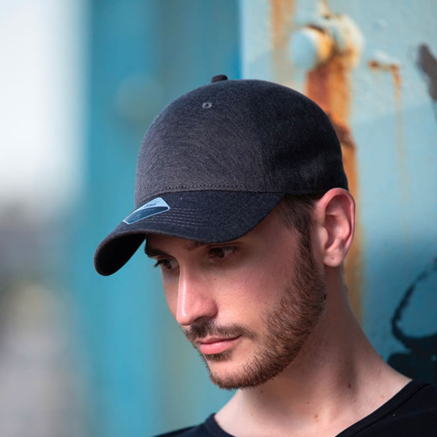 Бейсболка UNI-CAP PIQUET, без панелей и швов, без застежки — фото 1