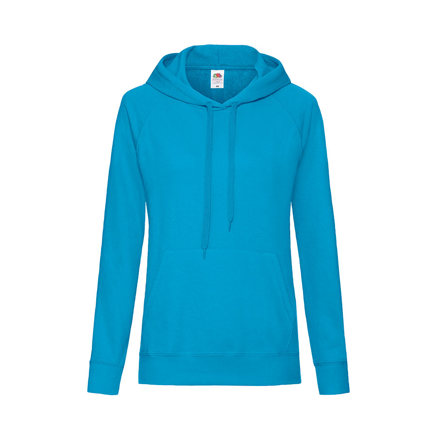 Толстовка женская без начеса LIGHTWEIGH HOODED SWEAT 240 — фото 10