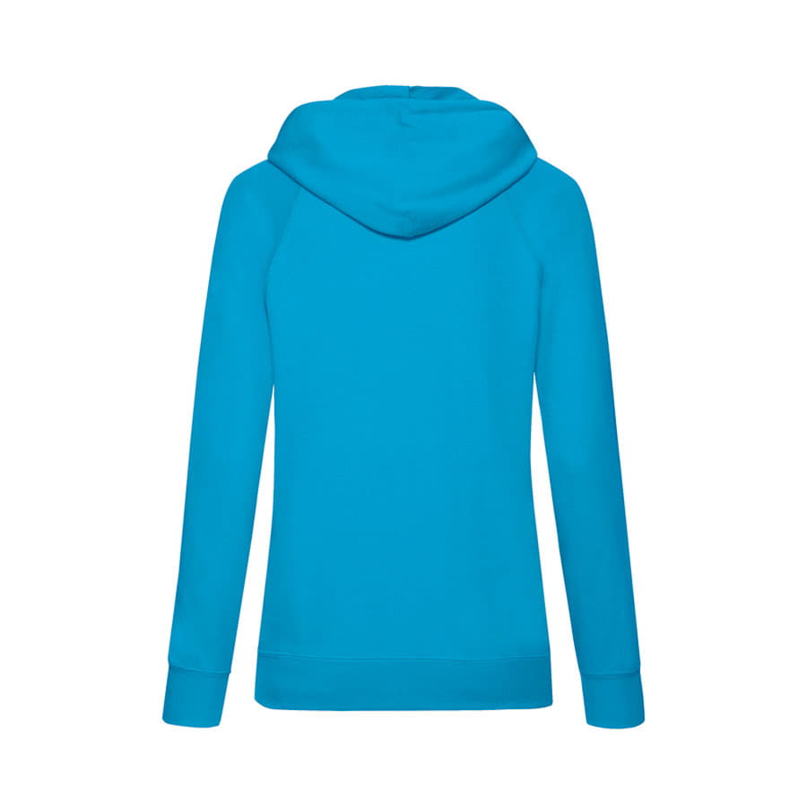 Толстовка женская без начеса LIGHTWEIGH HOODED SWEAT 240 — фото 6