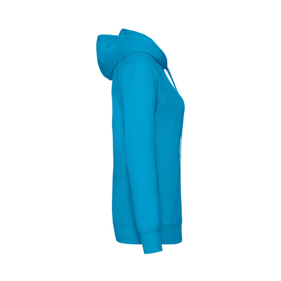 Толстовка женская без начеса LIGHTWEIGH HOODED SWEAT 240 — фото 9
