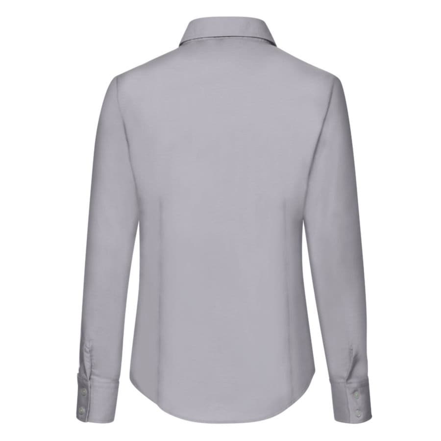 Рубашка женская LONG SLEEVE OXFORD SHIRT LADY-FIT 135 — фото 10