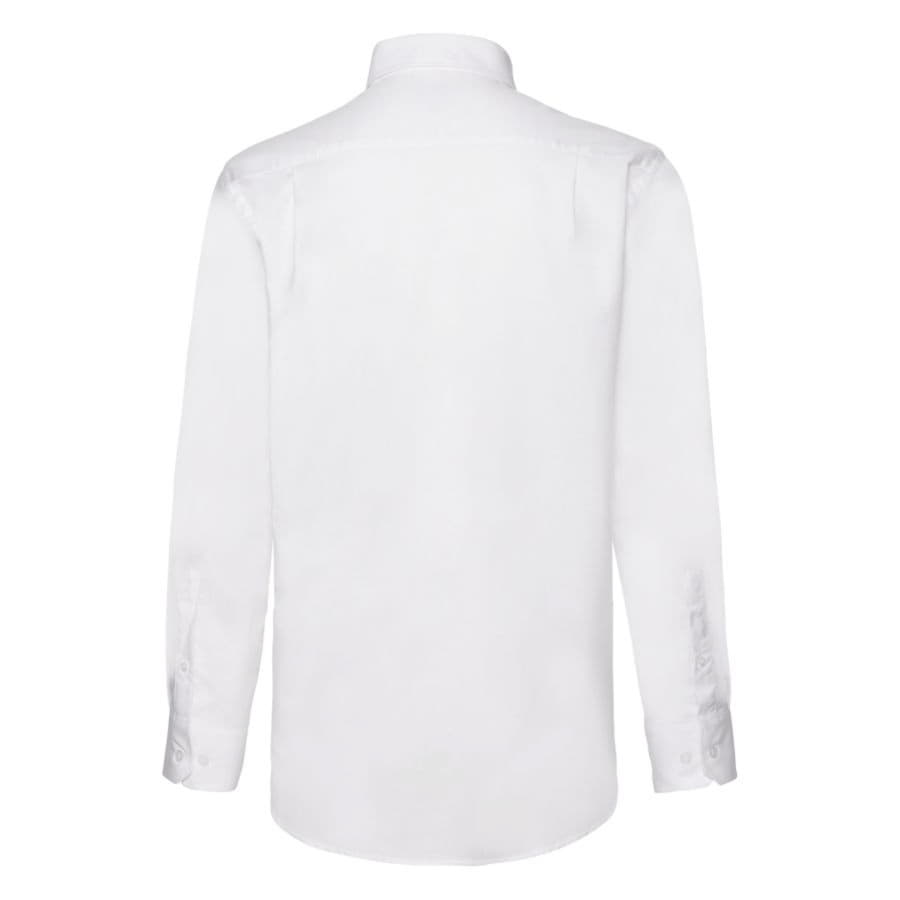 Рубашка мужская LONG SLEEVE OXFORD SHIRT 130 — фото 7