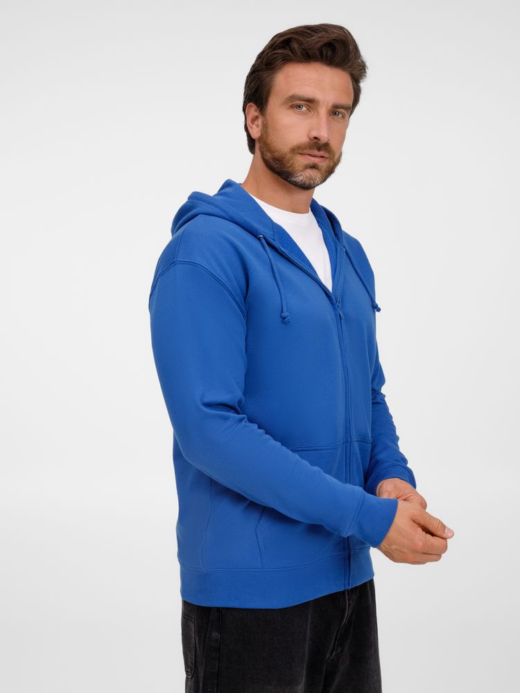 Толстовка унисекс Carter, ярко-синяя (royal) — фото 5