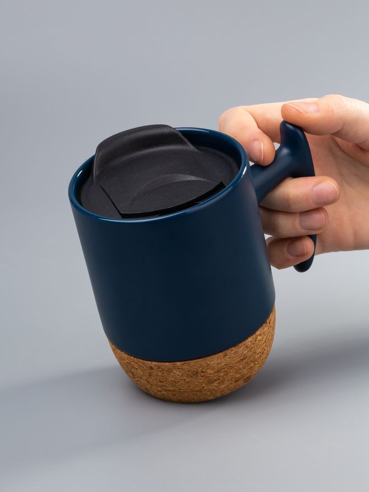 Кружка Corky Grip, синяя — фото 7