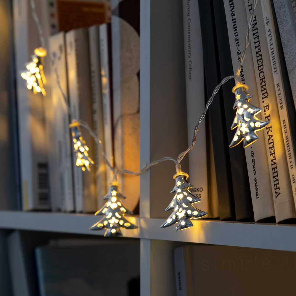 Светодиодная гирлянда Silver Lights, серебристая — фото 6