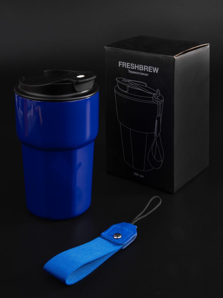 Термостакан Freshbrew, синий — фото 11