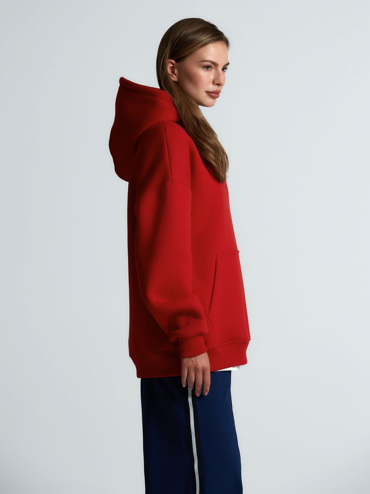 Худи Kulonga Oversize, красное — фото 8
